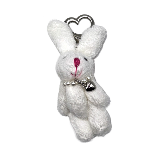 Bunny with Charm Keychain